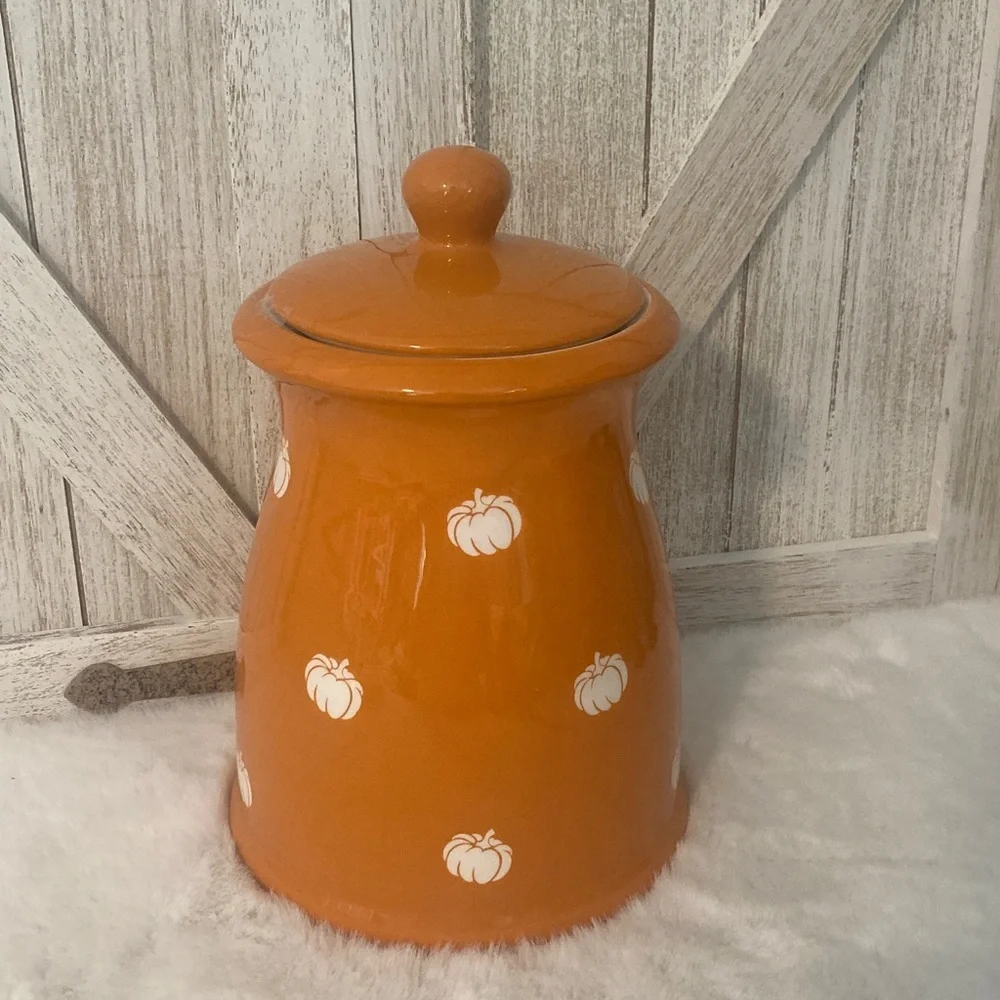 Terramoto Large Pumpkin Canister